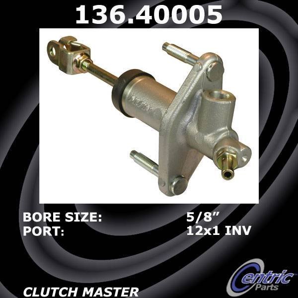 Centric Parts Premium Clutch Master Cylinder, 136.40005 136.40005